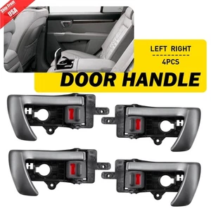 Driver Passenger Side Interior Inside Door Handle For Hyundai Santa Fe 2007-2012 - Foto 1 di 16