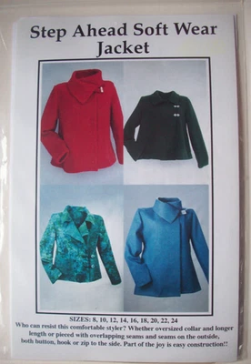 Step ahead Soft Wear Jcket pattern size 8 10 12 14 16 18 20 22 24  uncut - Image 1 of 2