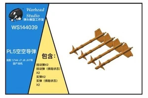 1/144 Aircraft AAM  : PL-5 x 8  "Training/Live"  [PLAAF] #WS144039 : WARHEAD - Picture 1 of 3