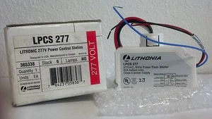 New in box Lithonia lighting Litronic 365338 277V Power Control Station LPCS277 - Picture 1 of 2