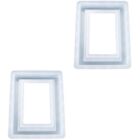 2x Resin Photo Frame Molds Picture Frame DIY Silicone Epoxy Molds Photo Frame