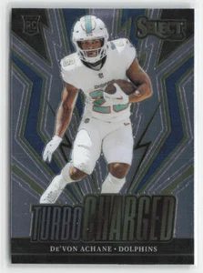 De'Von Achane 2023 Panini Select #TUR-DAC turboalimentado - Imagen 1 de 2
