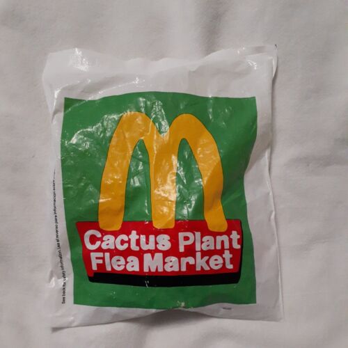 McDonald's Cactus Plant Puce Market 2022 Sac Scellé Jouet RARE Sac Vert Non Ouvert 