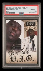 2013 panini black friday #0 notorious b.i.g. rc; HRX rookie card PSA 10 - Picture 1 of 3