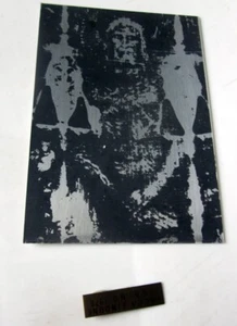 Grabtuchverlängerung 1978 Gadget auf Aluminiumfolie Messingschild - Bild 1 von 2