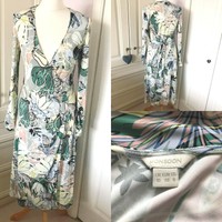 monsoon celleni star print midi dress