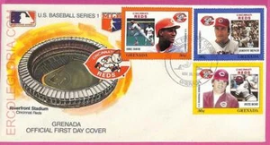 ag1584 - GRENADA - Postal History - FDC COVER - 1988 BASEBALL - Picture 1 of 1