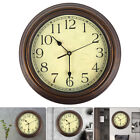 Retro Clock Wall Diner Vintage Home Office Dining Room Metal Classical Style Au