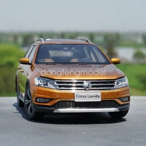 1/18 scale For Volkswagen Gran Lavida 2016 Brown DieCast Car Toy Collection NIB - Picture 1 of 7