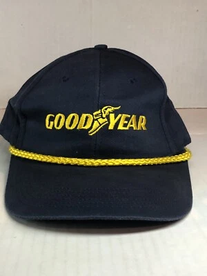 De colección Goodyear Swingster Gorra Sombrero Snapback Talla Única Cuerda Dorada Ver Fotos LEER Foto 1 de 4