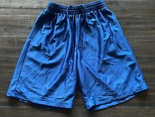 BCG Adult Mens Youth Teen Royal Blue Athletic shorts Size Large Used