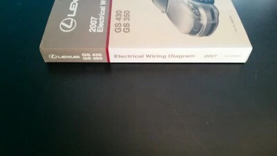 2007 Lexus GS430 GS350 электропроводка схема сервисное руководство EM0390U б/у - Изображение 1 из 4