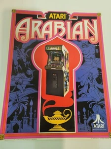 Flyer-ATARI,ARABIAN Arcade Video Game advertisement original see pic - Picture 1 of 3