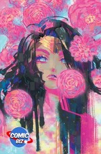 TRIAL OF AMAZONS #1 (2022) 1ST PRINTING BESCH CARD STOCK VARIANT COVER DC COMICS