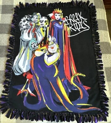 Manta corbata polar grande 39"w x 53"L NUEVA hecha a mano cálida acogedora Foto 1 de 4