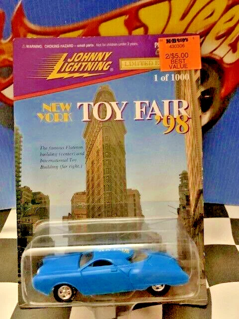 Johnny Lightning 1998 New York Toy Fair Frankenstude Studebaker Blue RR LE 1K - Image 1 of 1