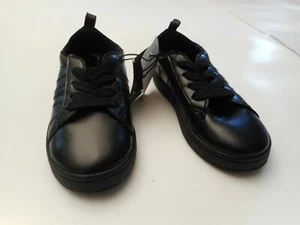 Schuhe Turnschuhe Tennis Jungen Kleinkinder Leichtathletik Cambridge Classic schwarz Größe 9 - Bild 1 von 5