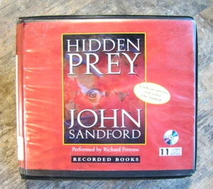 Hidden Prey ~2004 Audio Book on CDs~ John Sandford Interview Unabridged Novel - Picture 1 of 6