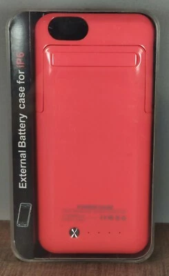 Funda Batería Externa Iphone 6 3500mah Rosa Foto 1 de 4