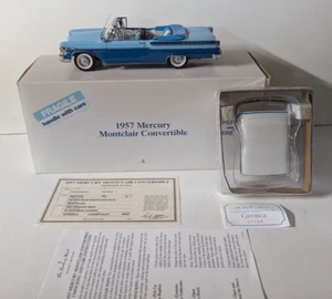 Danbury Mint 1957 Mercury Montclair convertibile con top scala 1:24 NOS - Foto 1 di 12