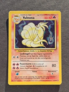 POKEMON ALEMÁN NINETALES VULNONA 12/102 - JUEGO BASE HOLO - PL/EX - Imagen 1 de 2