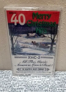 40 Merry Christmas Hits Audio Cassette Factory Sealed - Bild 1 von 2