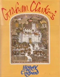 HISTORY OF ENGLAND, GRAHAM CLARKE, HARDCOVER, DJ, 12.5" x 10", 1988 - Picture 1 of 12