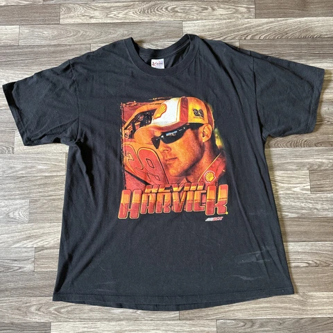 Vintage Chase Authentics Kevin Harvick Nascar Shirt; Men’s XL; #29 Double Sided Cover