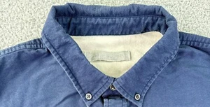 Camisa Outerknown para hombre azul medio manga larga - Imagen 1 de 8