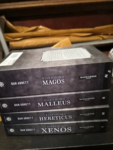 Warhammer Eisenhorn Xenos, Malleus Hereticus, Magos 4 Deutsche Buchen Von Dan... - Foto 1 di 5