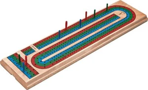 Juego de juego de mesa tradicional de cuna de madera Mainstreet Classics - Imagen 1 de 1