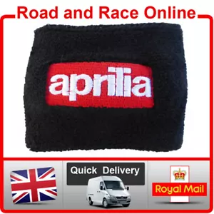 Aprilia Brake Reservoir Sock Reservoir Cover Embroidered Cotton RS125 - RS250  + - Picture 1 of 5