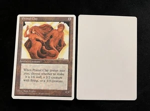**Primal Clay Artist Proof** Kaja Foglio 4th Edition Magic The Gathering MTG - Bild 1 von 3