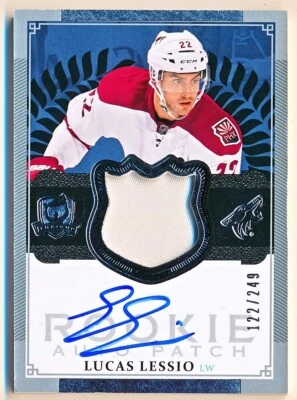 2013-14 The Cup Lucas Lessio RPA Logo Patch Auto Rc #158 (122/249) - Image 1 of 2