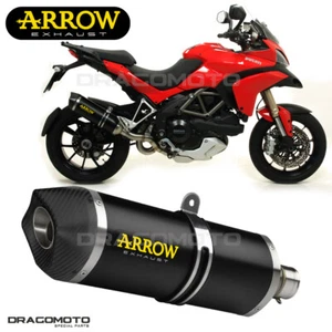 Silenziatore DUCATI MULTISTRADA 1200 2010 2011 ARROW ALU Nero CC RACE-TECH - Foto 1 di 5