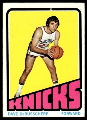 1972-73 Topps Dave Debusschere New York Knicks #105 - Image 1 of 2