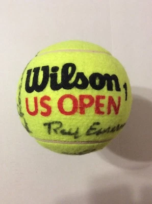 Pelota de tenis Wilson 1 US Open grande de gran tamaño firmada por John Mcenroe + 5 OTROS Foto 1 de 4