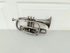 Ancien cornet Henry Distin qualité supérieure - Photo 1/21