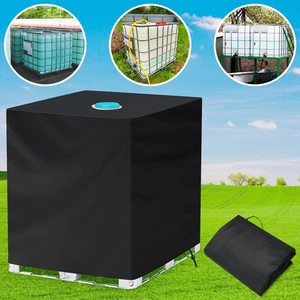 IBC Tote Cover Snow Dust Protector 275 Gallon 1000L Garden Water Tank Waterproof - Picture 1 of 14