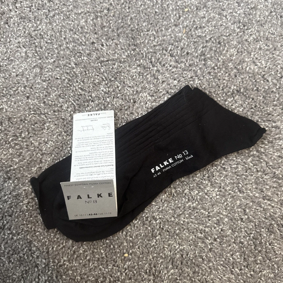 Nuevo $69 Hombres Dore Dore Falke Nº13 Sea Island Algodón Sobre la pantorrilla Vestido Calcetines 11 Foto 1 de 1