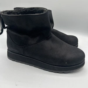 Skechers Women's Keepsakes 2.0 Cloud Peak Boots 44939 Size 8 Black - Picture 1 of 10