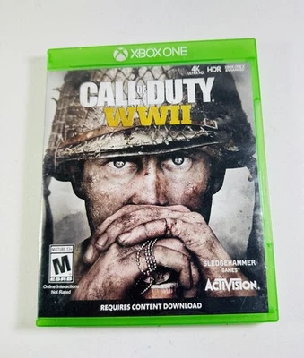 Call of Duty WW2 WWII (Microsoft Xbox One 2017) Case And Disc ML417 - Image 1 of 3
