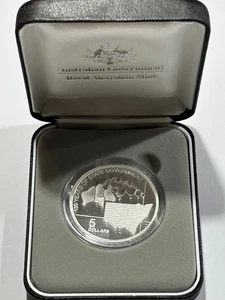 2006 Australia 5 Dollars 150 Years State Government NSW 0.999 Silver Coin - Picture 1 of 9