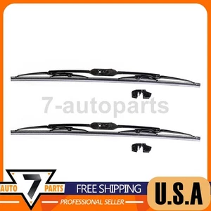 2x DENSO Auto Parts Front Left Front Right Windshield Wiper Blade fits GMC - Picture 1 of 8