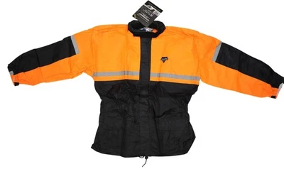 Chaqueta Nelson Rigg Stormrider Para Hombre XL Alta Visibilidad Naranja Negra Impermeable Lluvia Foto 1 de 4