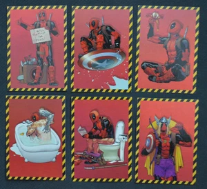 Colección de pegatinas Panini (2024) Marvel Deadpool: selección de tarjetas de edición limitada - Imagen 1 de 7