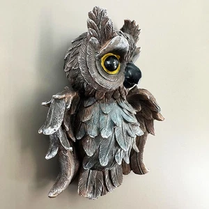New Lifelike Owl 3D Resin Refrigerator Fridge Magnet Animal Craft Home Decor - Picture 1 of 3