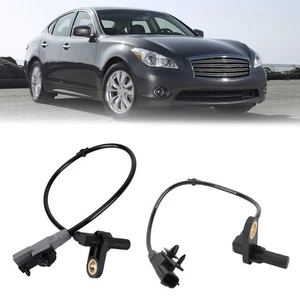 ABS Speed Sensor for Infiniti For Q50 Q60 2 Piece Set 479004GA0A 479014GA0A - Picture 1 of 8