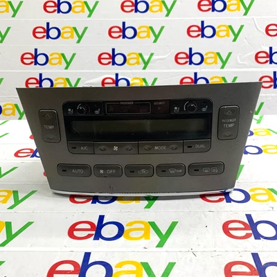 Lexus Es330 2004-2006 control de clima temperatura calefacción de aire acondicionado Es300 OEM 05 Foto 1 de 4