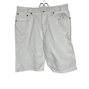 Levi’s White 569 10-Inch Inseam Shorts | Men’s 34 - Picture 1 of 10
